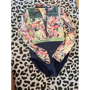 Athleta girl swim suit large size 12